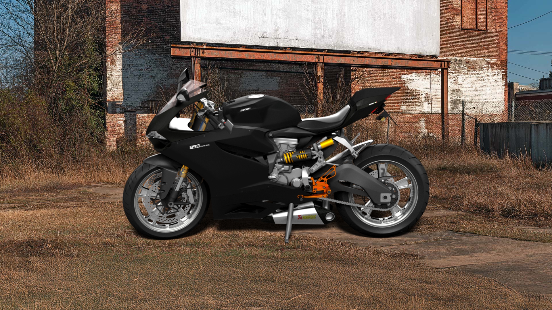Ducati 899 Panigale Sport Bike 2015 tuning