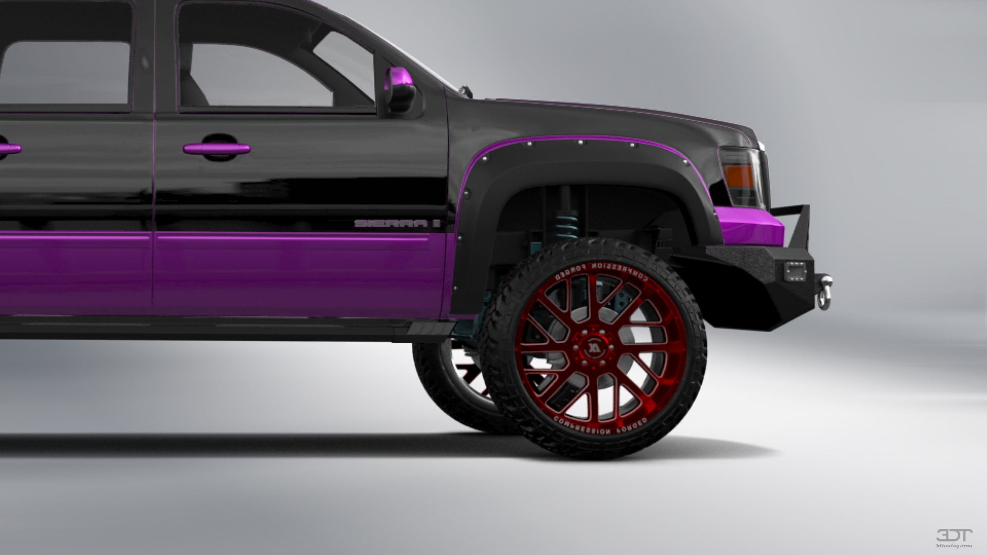 GMC Sierra 1500 Crew Cab 5.8 ft box 4 Door pickup truck 2007 tuning