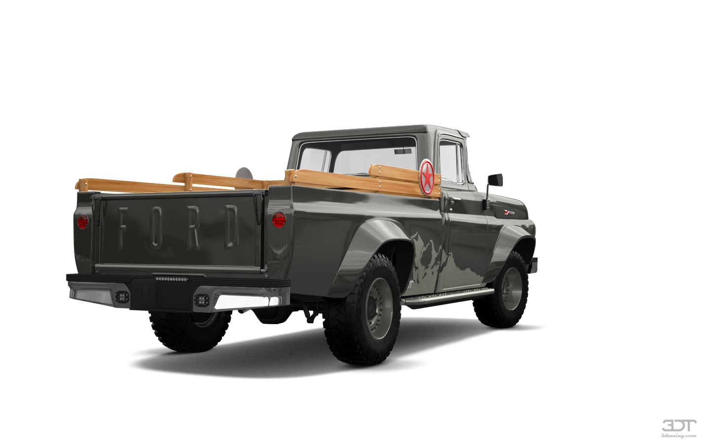 Tuning Ford F-100 2 Door pickup truck 1960