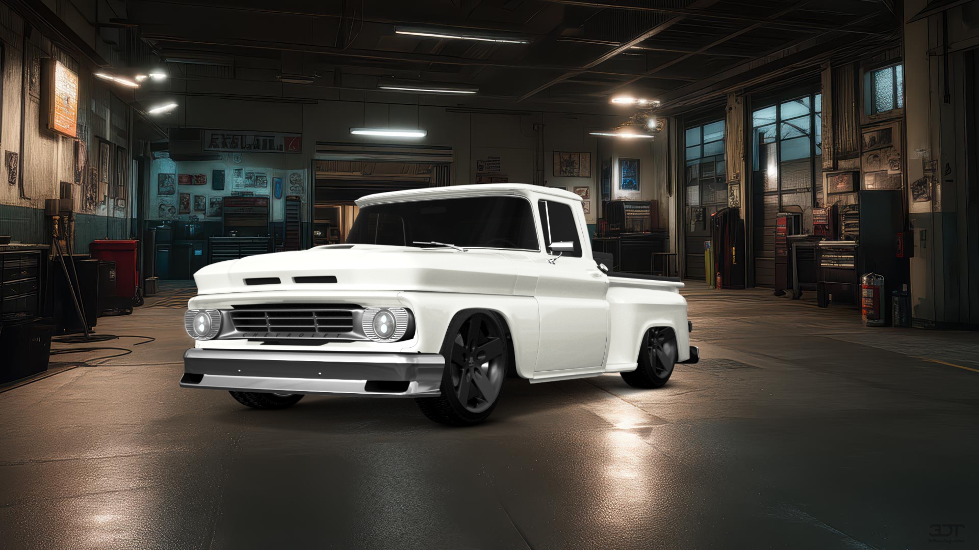 Chevrolet C-10 Stepside 2 Door pickup truck 1963