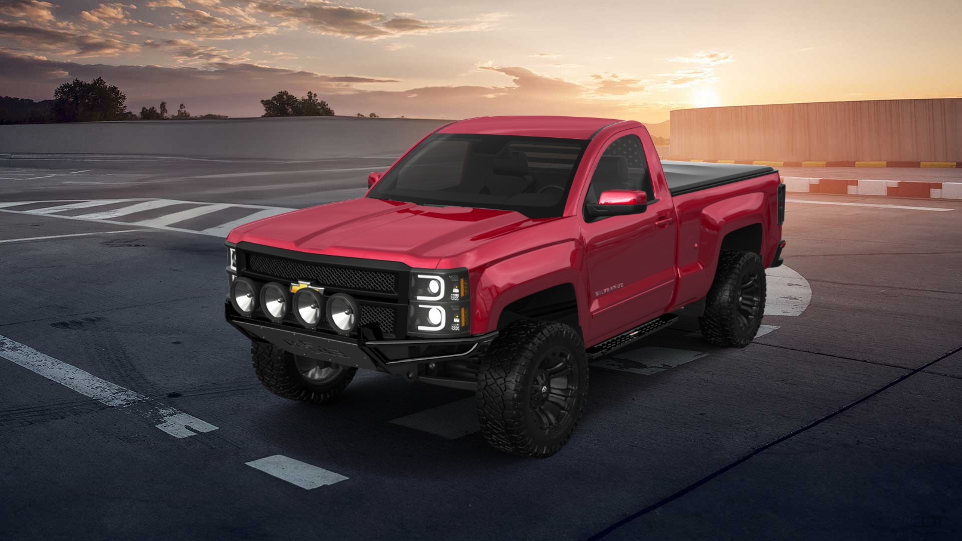 Chevrolet Silverado 1500 6.5 box Truck 2014 tuning