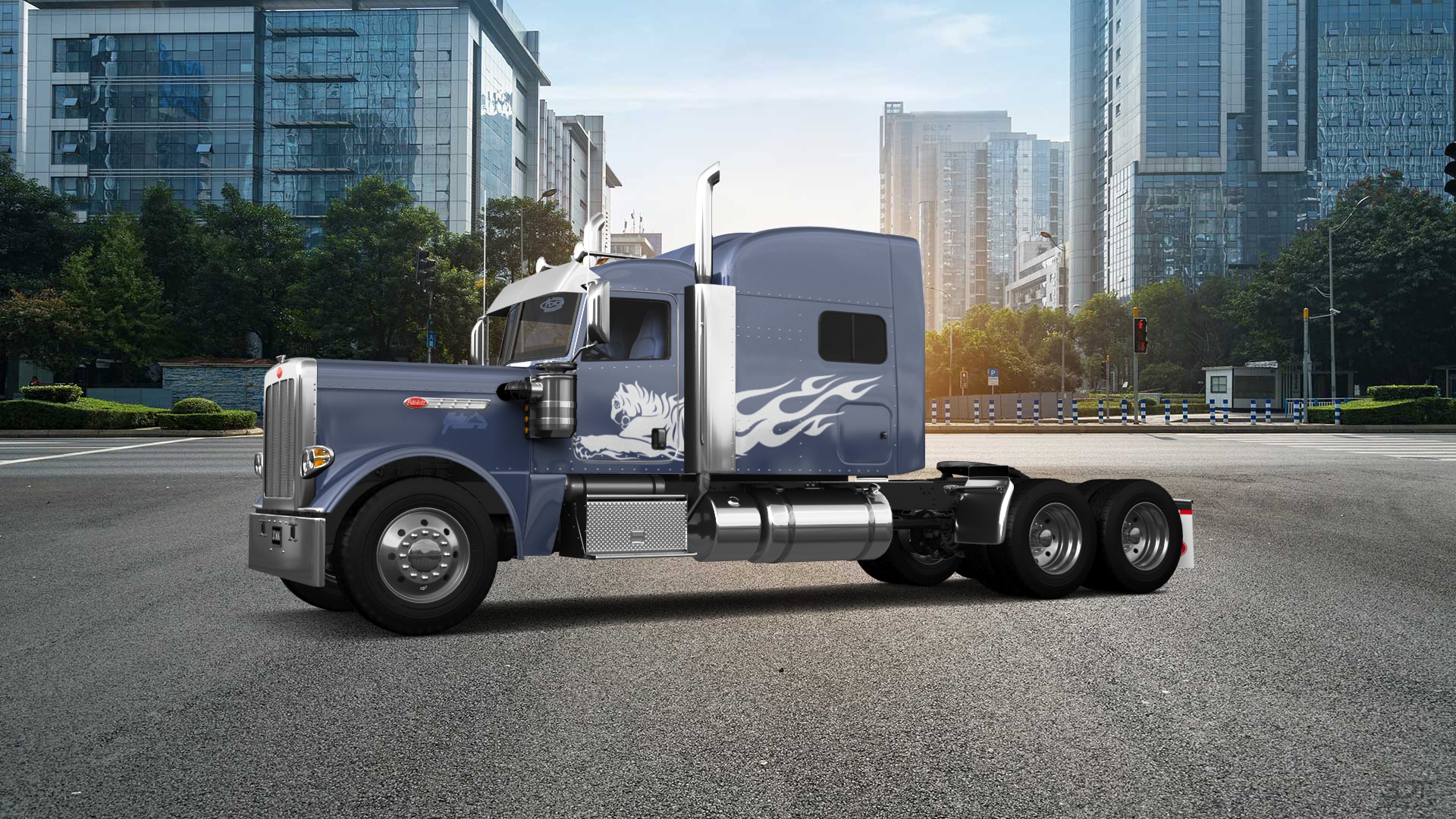 Peterbilt 389 Sleeper Cab Truck 2016 tuning