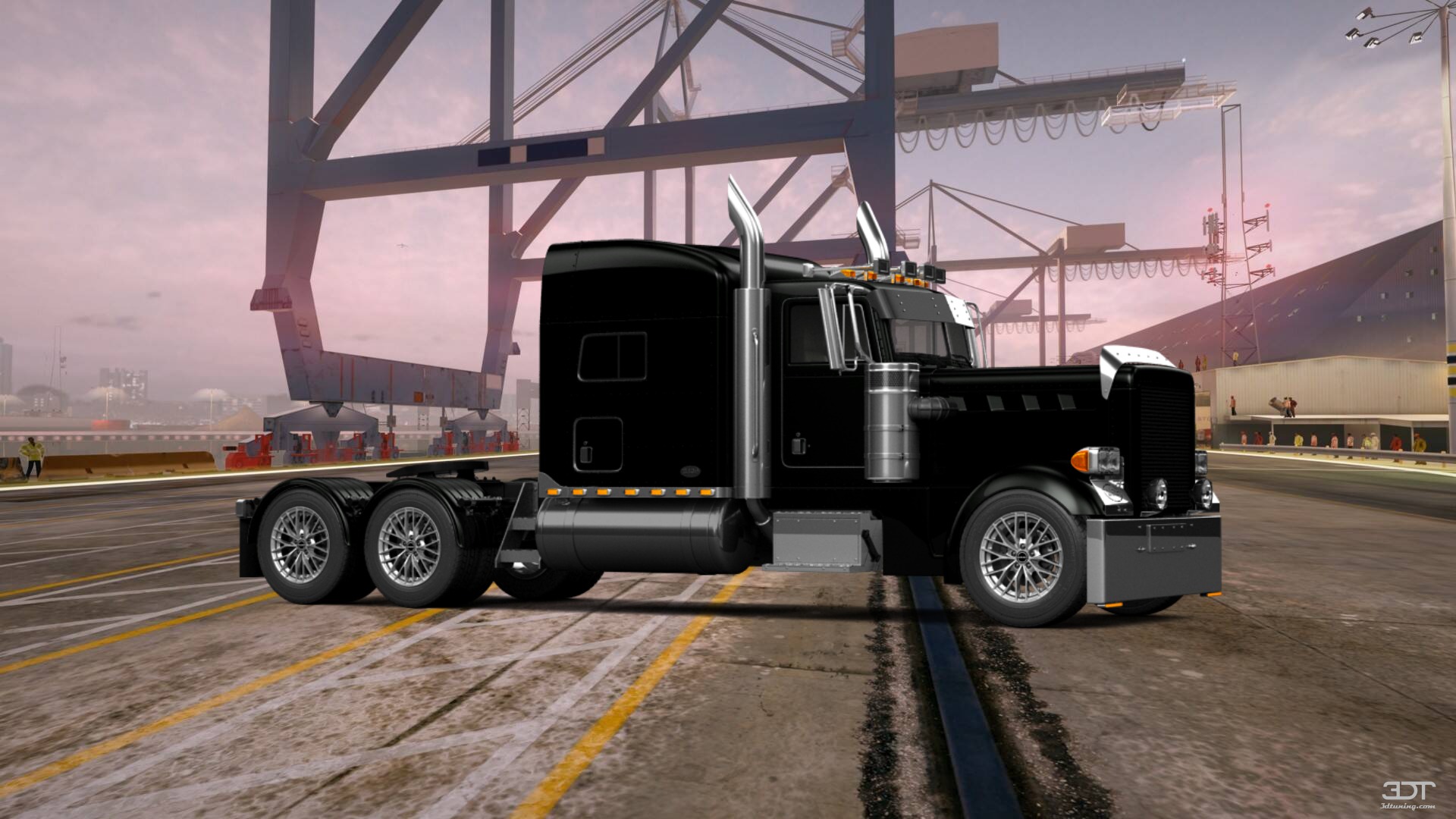 Tuning Peterbilt 359 Truck 1987