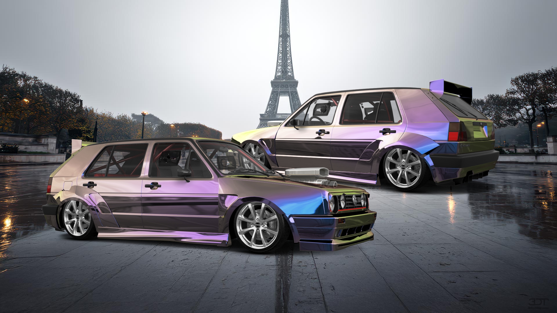 Volkswagen Golf Mk2 5 Door Hatchback 1983 tuning