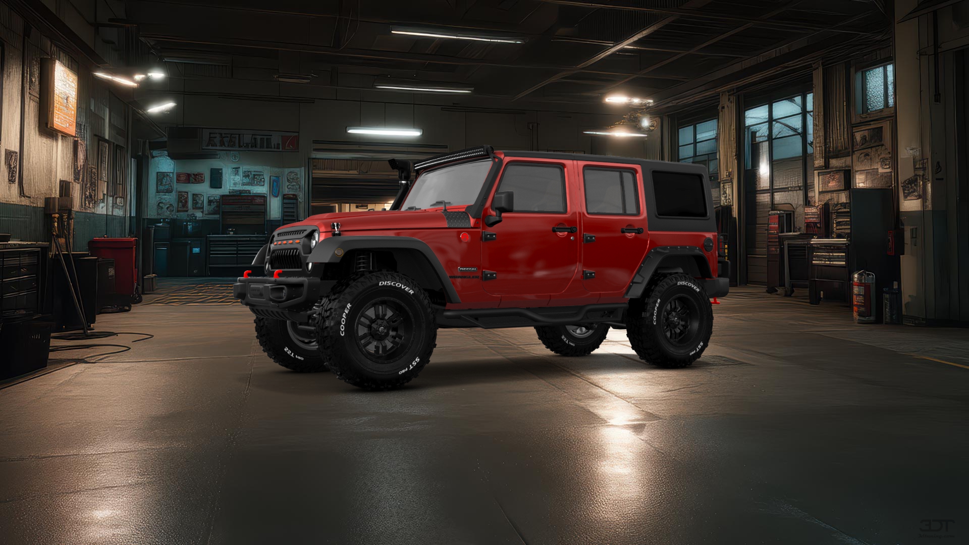 Jeep Wrangler Unlimited JK Rubicon Recon 4 Door SUV 2017 tuning