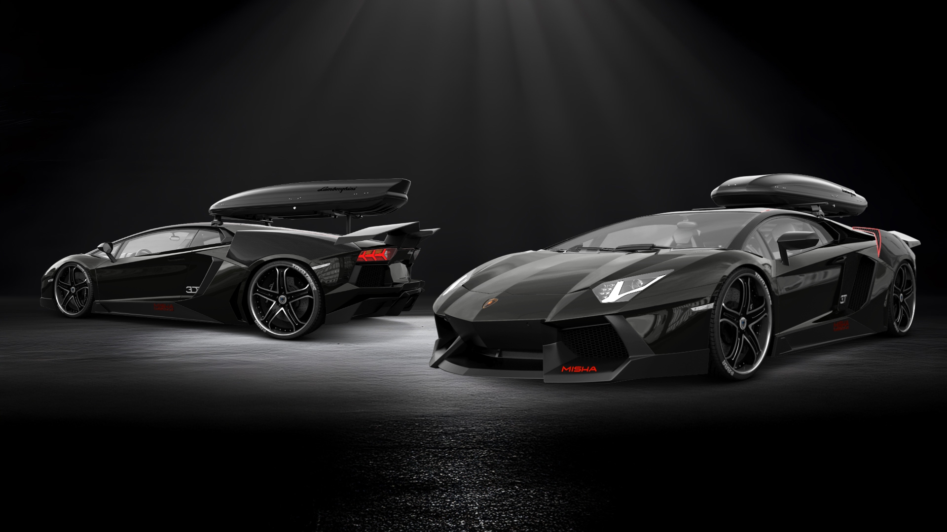 Lamborghini Aventador 2 Door Coupe 2012 tuning