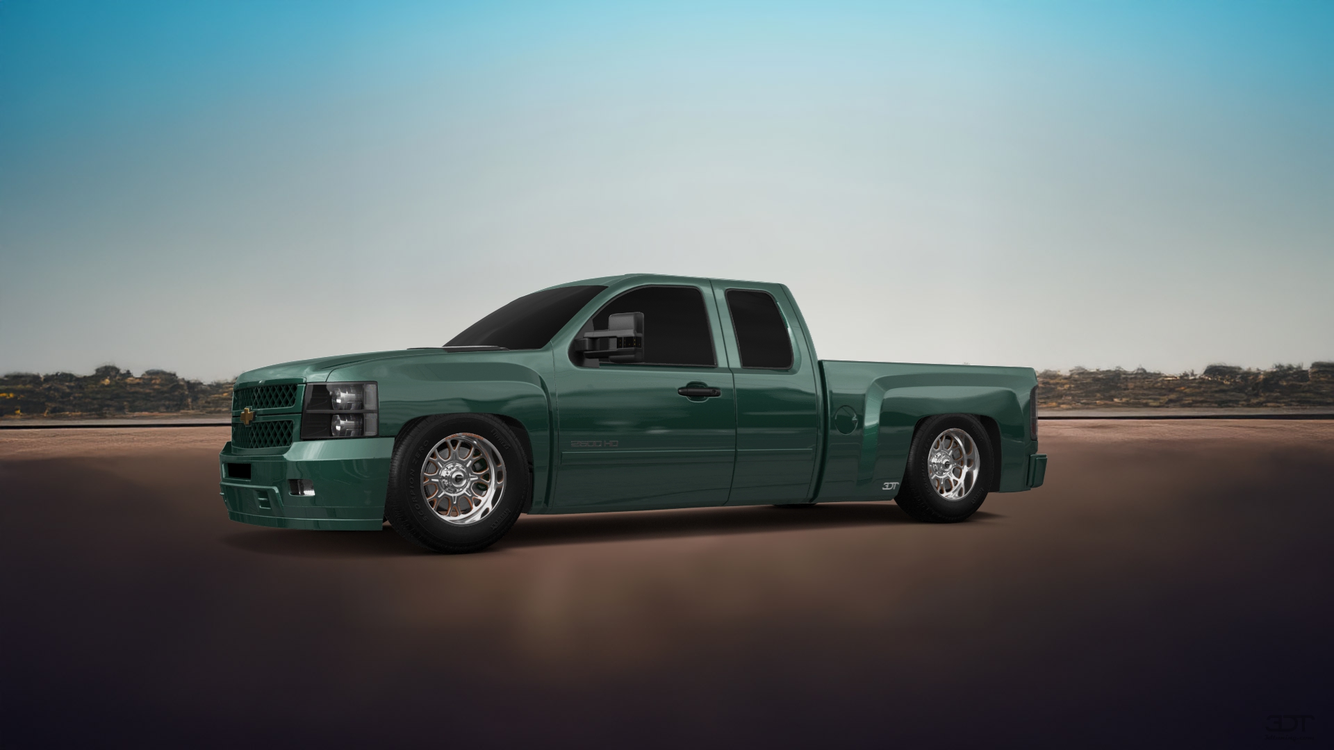 Chevrolet Silverado 2500 HD Extended Cab Pickup Truck 2007 tuning