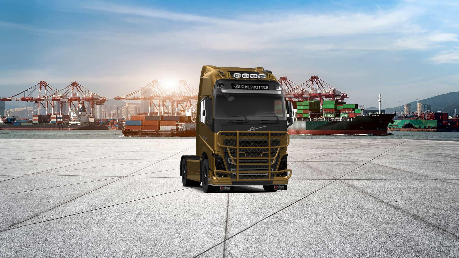 Volvo FH16 Globetrotter XL Cab Truck 2013 tuning