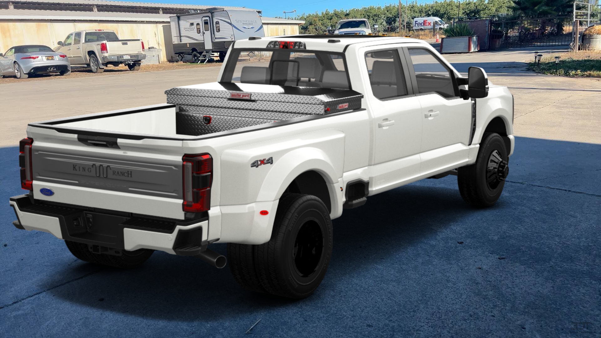 Ford F-350 DRW Crew Cab 4 Door pickup truck 2023 tuning