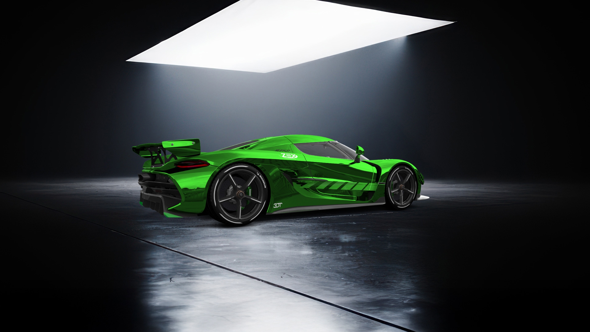 Koenigsegg Jesko 2 door targa top 2020 tuning