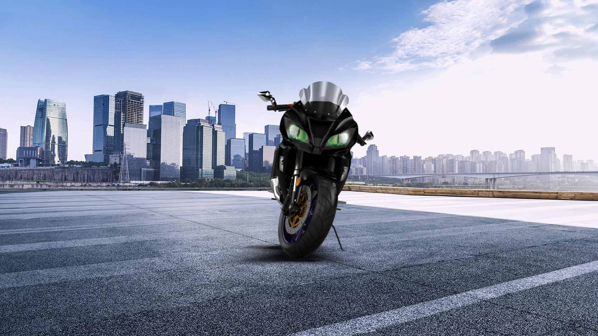 Kawasaki Ninja ZX 6R Sport Bike 2015 tuning