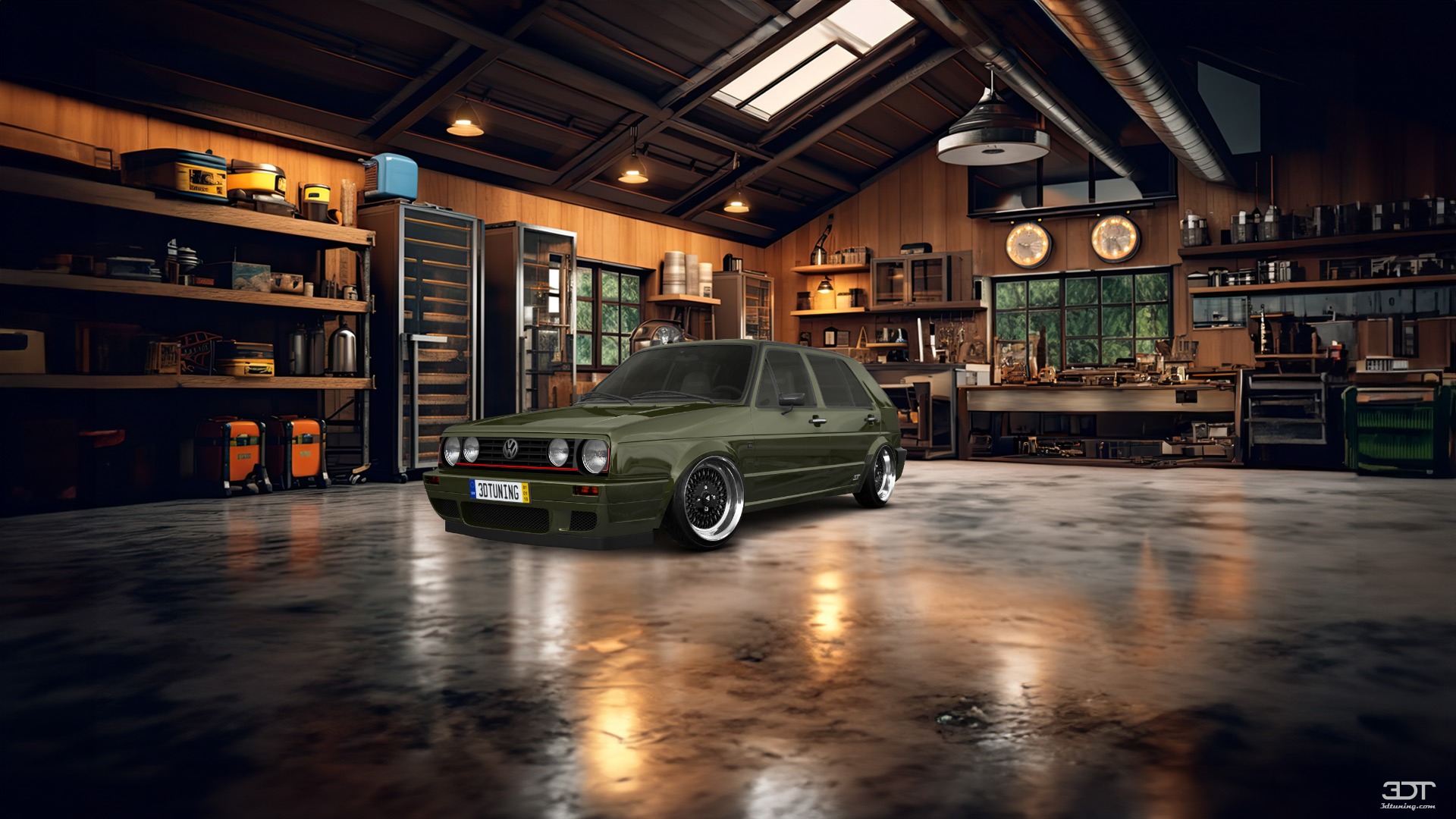 Volkswagen Golf Mk2 5 Door Hatchback 1983 tuning