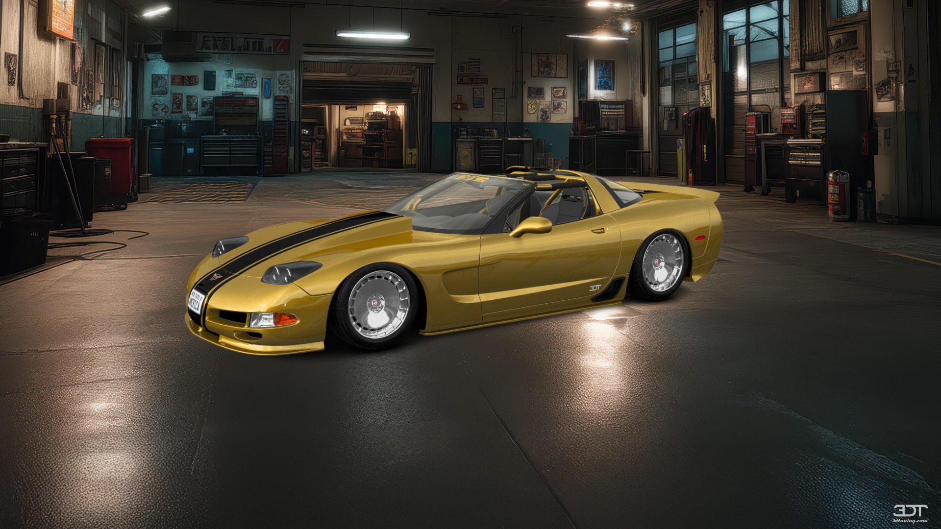 Chevrolet Corvette C5 Fastback 2 Door Coupe 1997 tuning
