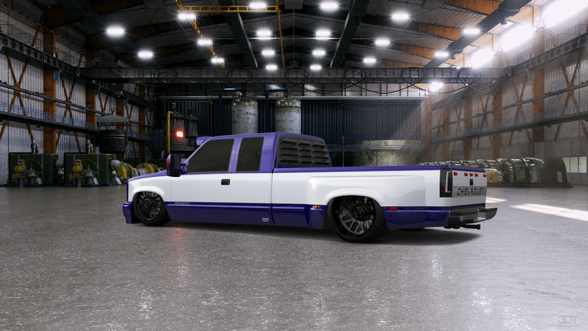 Chevrolet K3500 Extended Cab Pickup Truck 1988