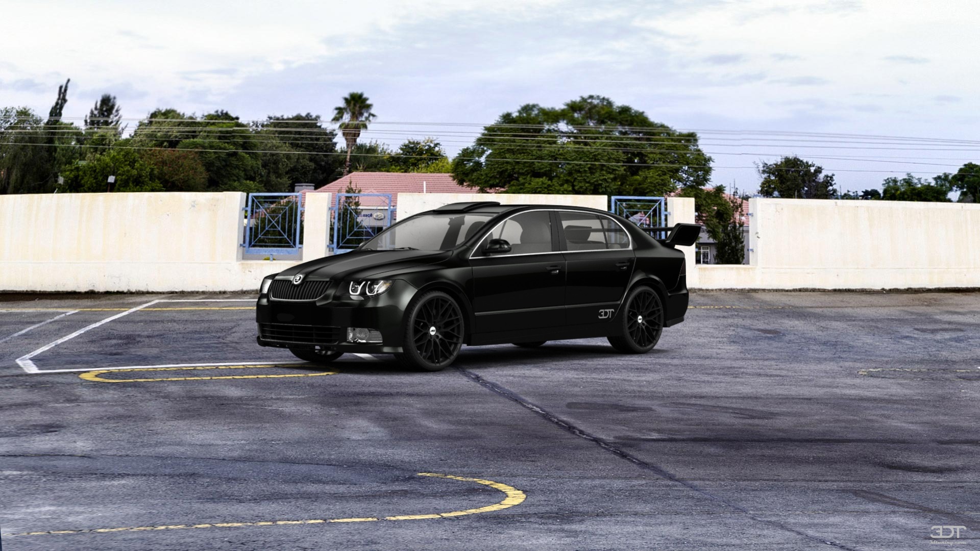 Skoda Superb Sedan 2009 tuning