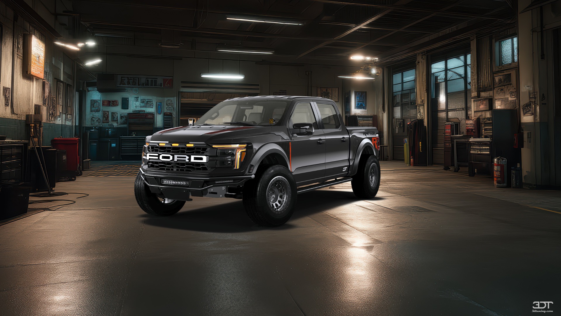 Ford F-150 Raptor 4 Door pickup truck 2024 tuning