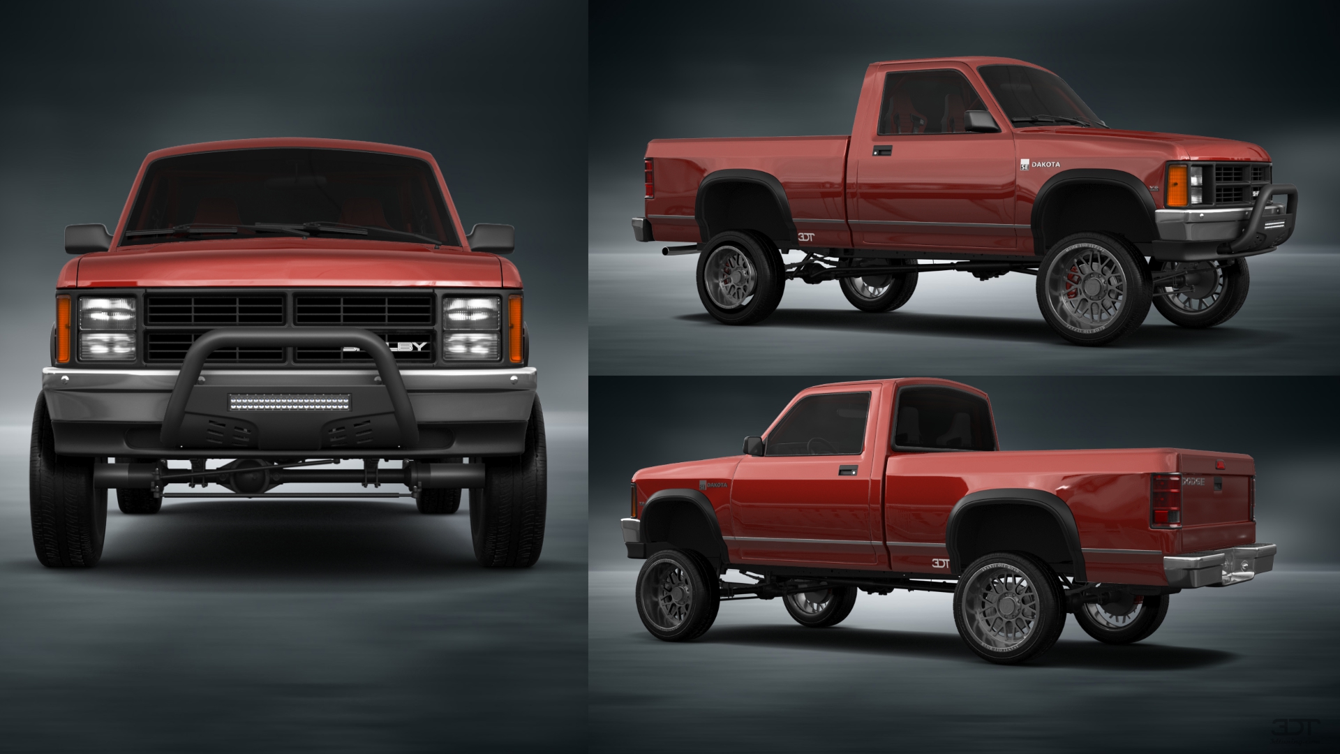 Dodge Dakota Regular Cab 2 Door pickup truck 1987