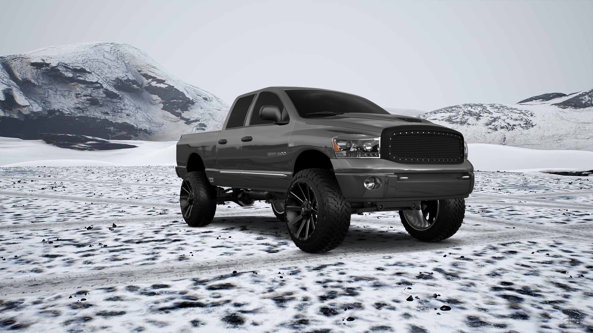 Dodge Ram 1500 Quad-Cab 4 Door pickup truck 2006