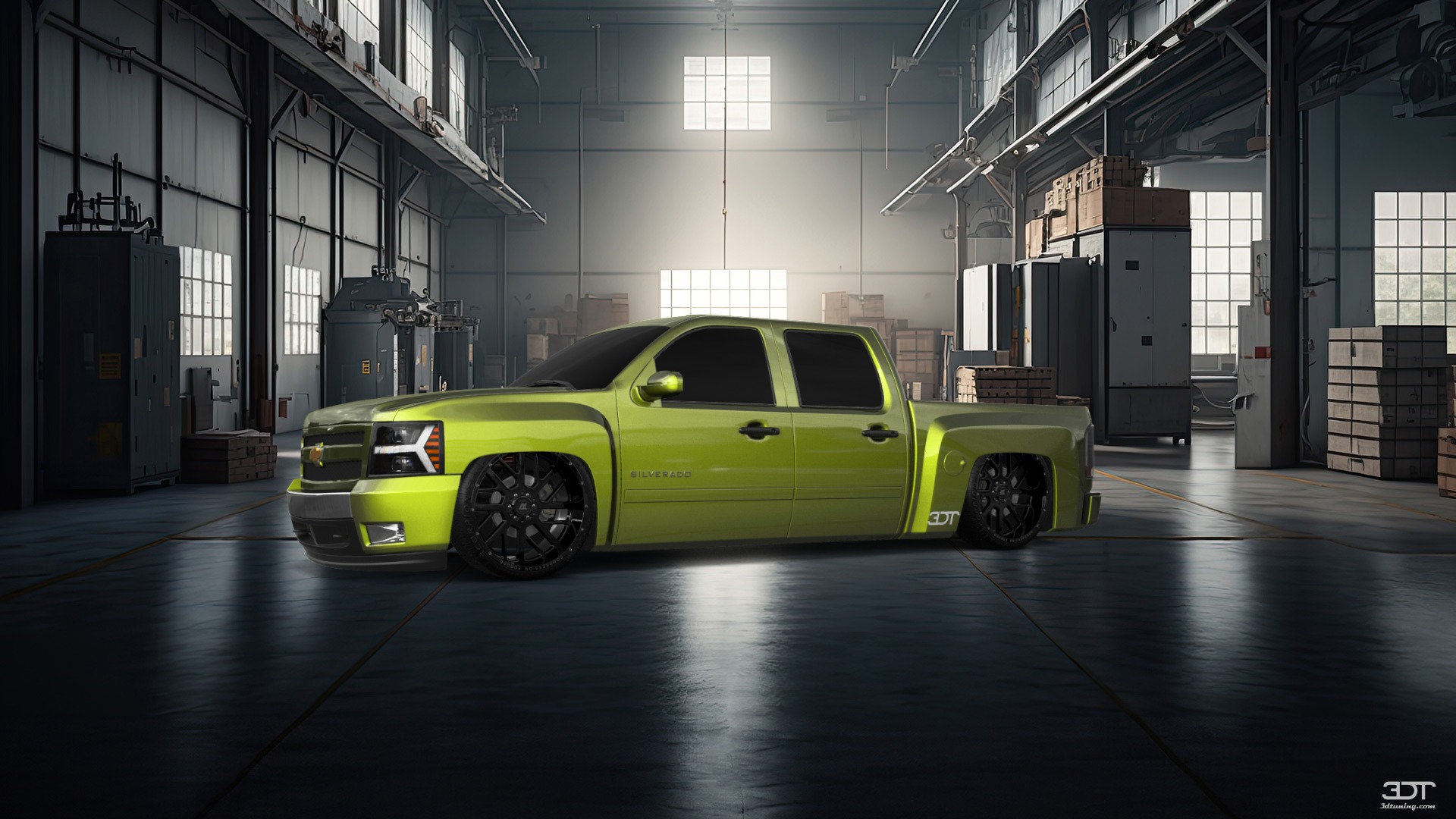 Chevrolet Silverado 1500 Crew Cab 4 Door pickup truck 2007