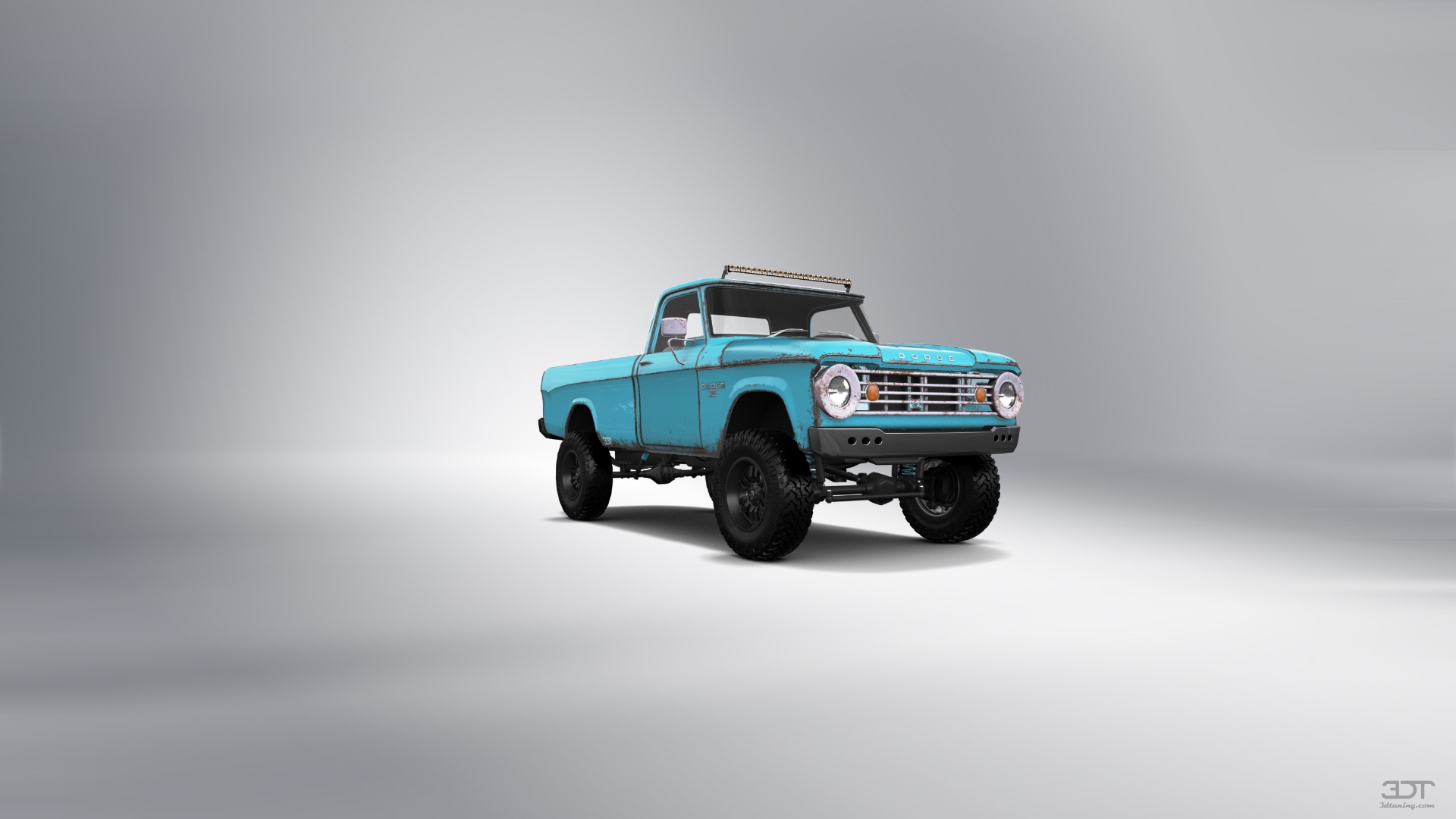 Dodge Power Wagon W200 2 Door pickup truck 1966