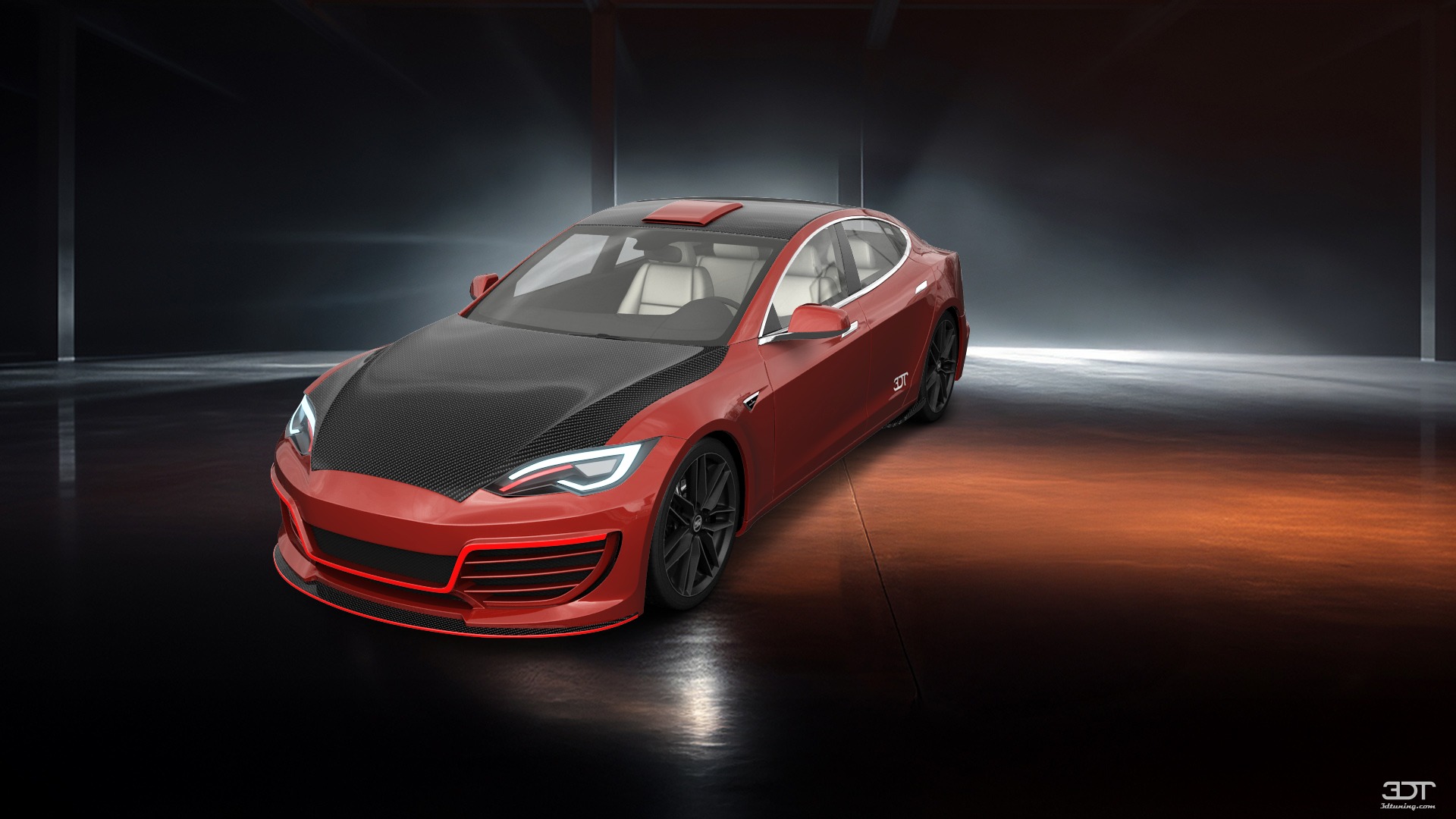 Tesla Model S 5 Door Liftback 2013 tuning