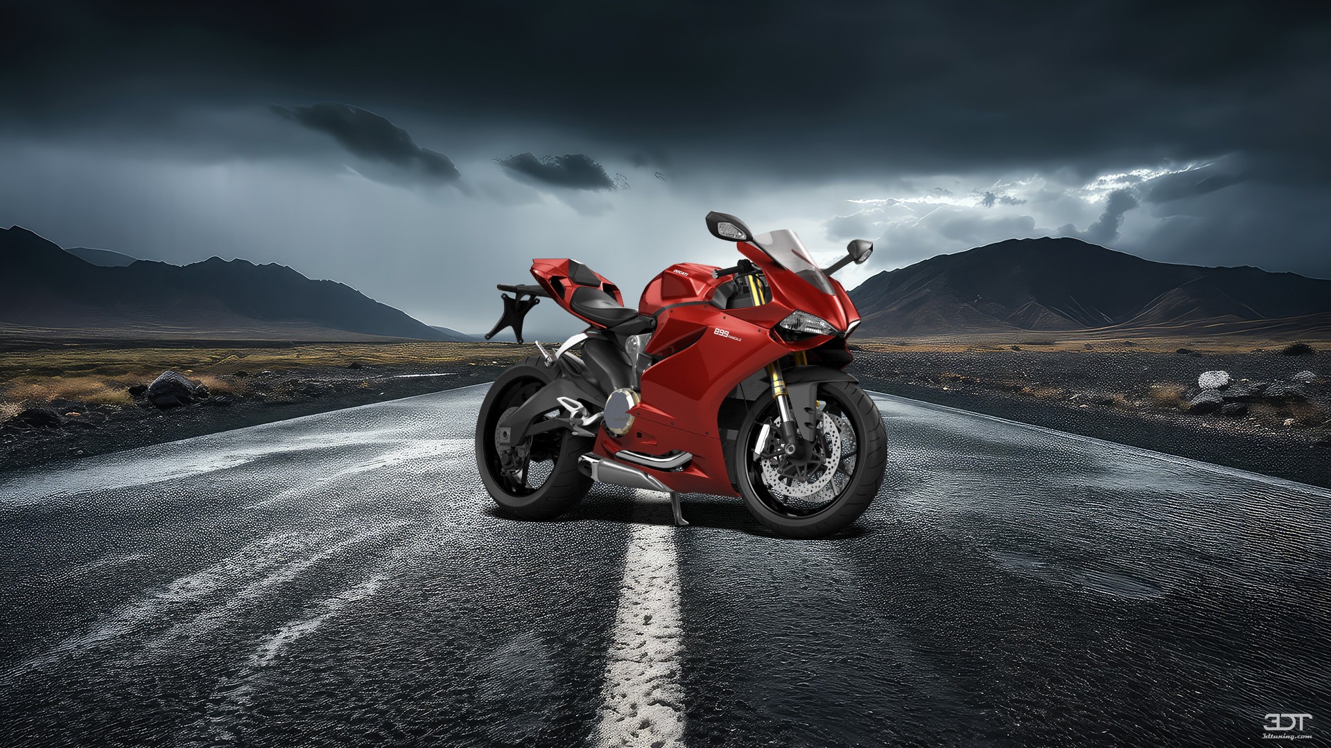 Ducati 899 Panigale Sport Bike 2015 Images