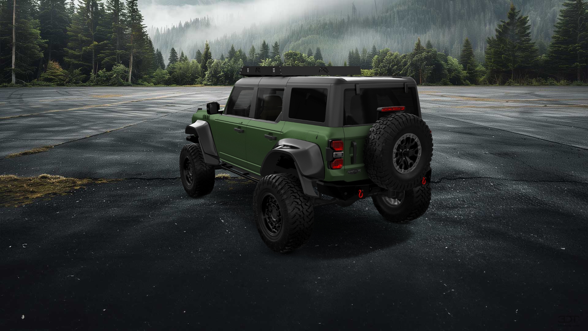 Ford Bronco Raptor 4 Door pickup truck 2022 Images