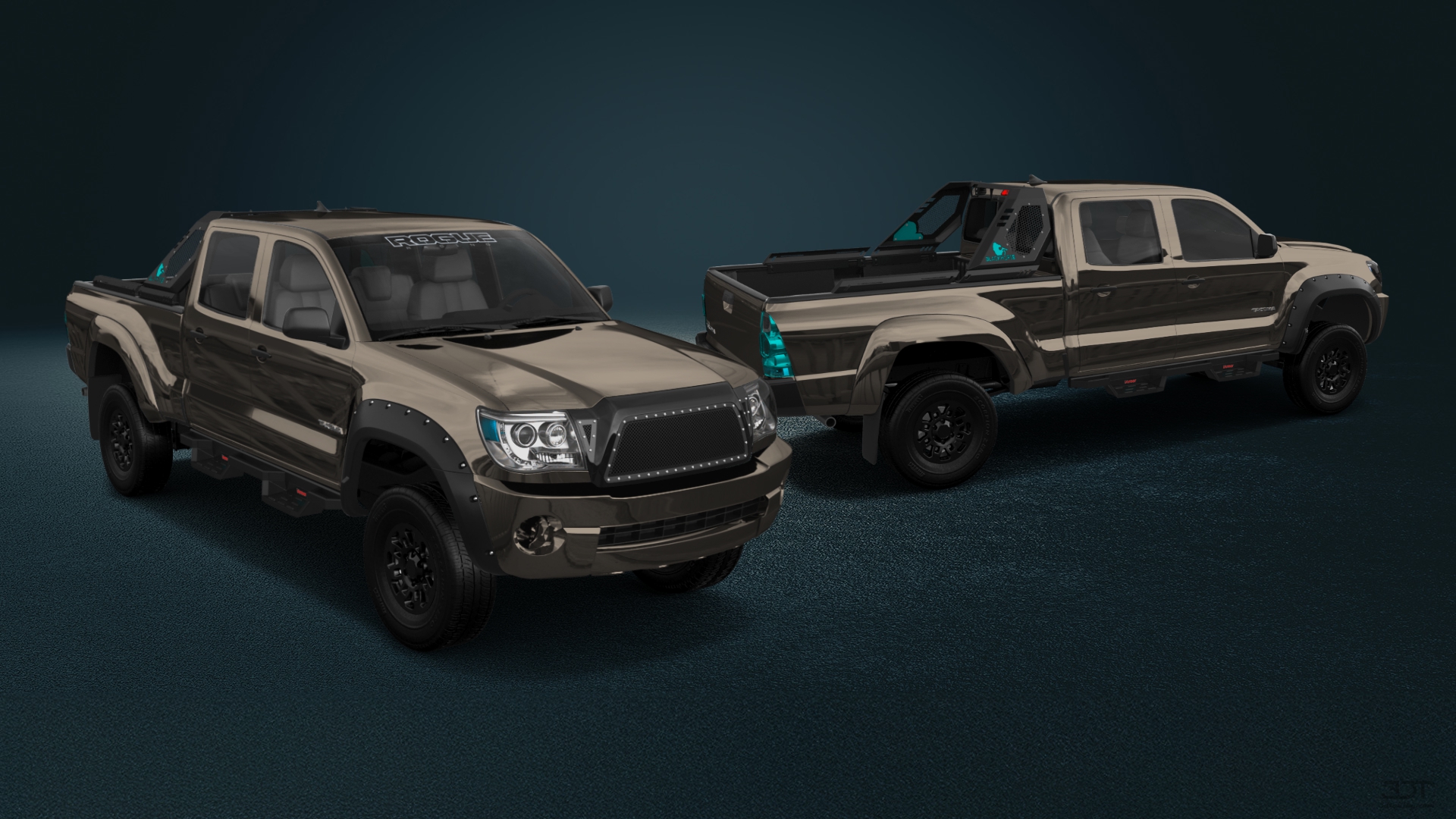 Toyota Tacoma Crew Cab 6.2 ft box 4 Door Truck 2005