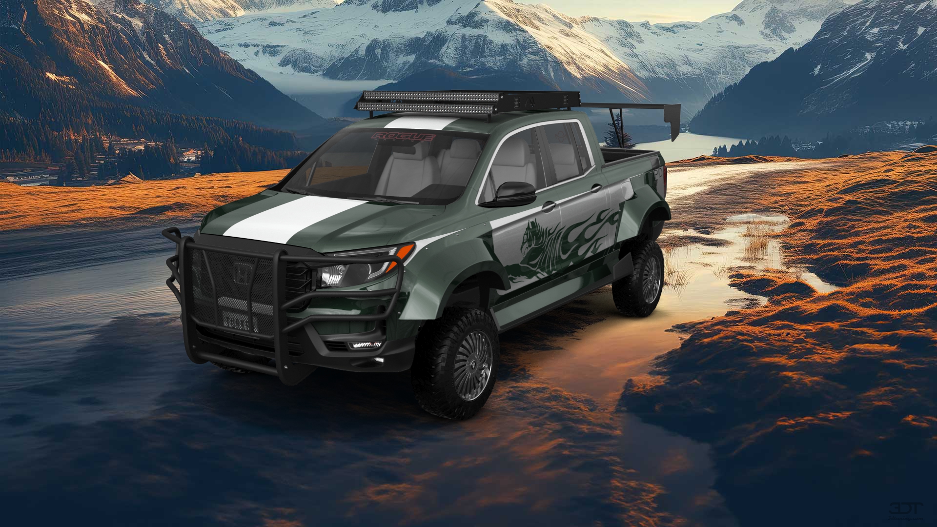 Honda Ridgeline 4 Door pickup truck 2021 tuning