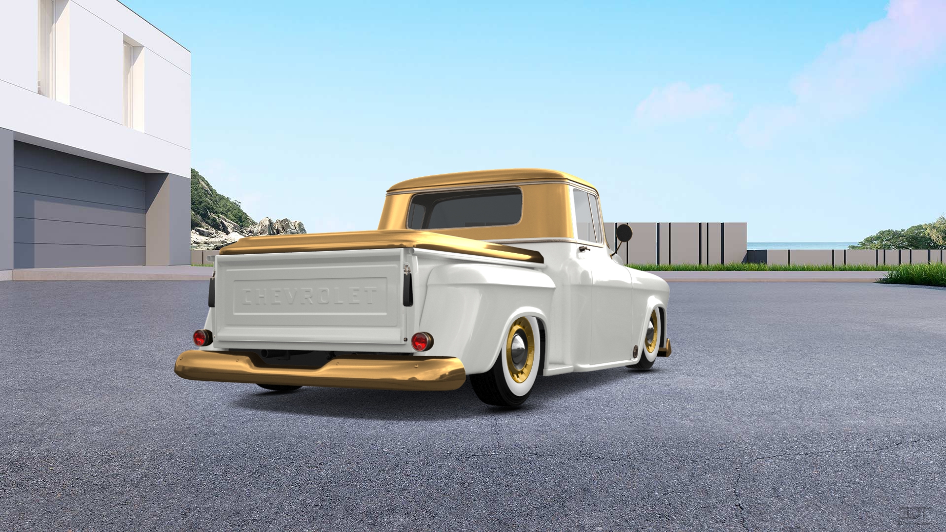 Chevrolet 3100 2 Door pickup truck 1955 tuning