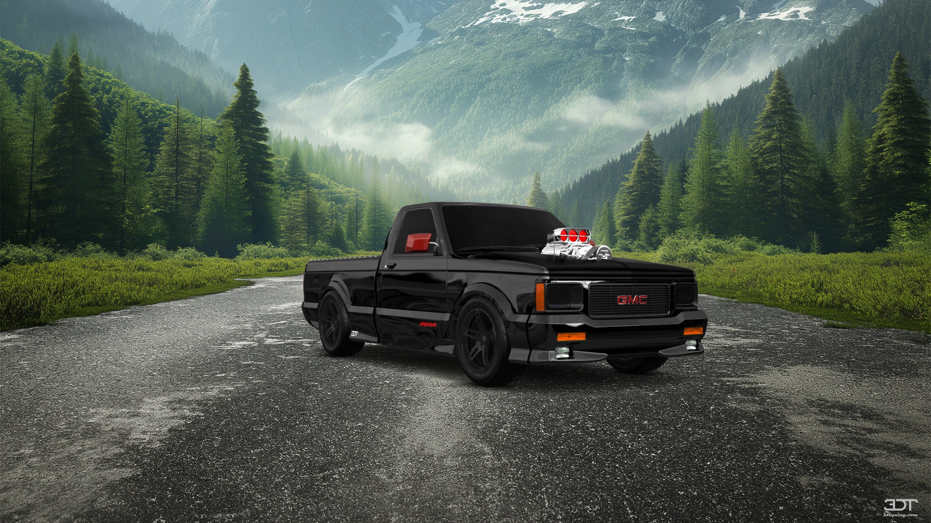 GMC Syclone 2 Door pickup truck 1991