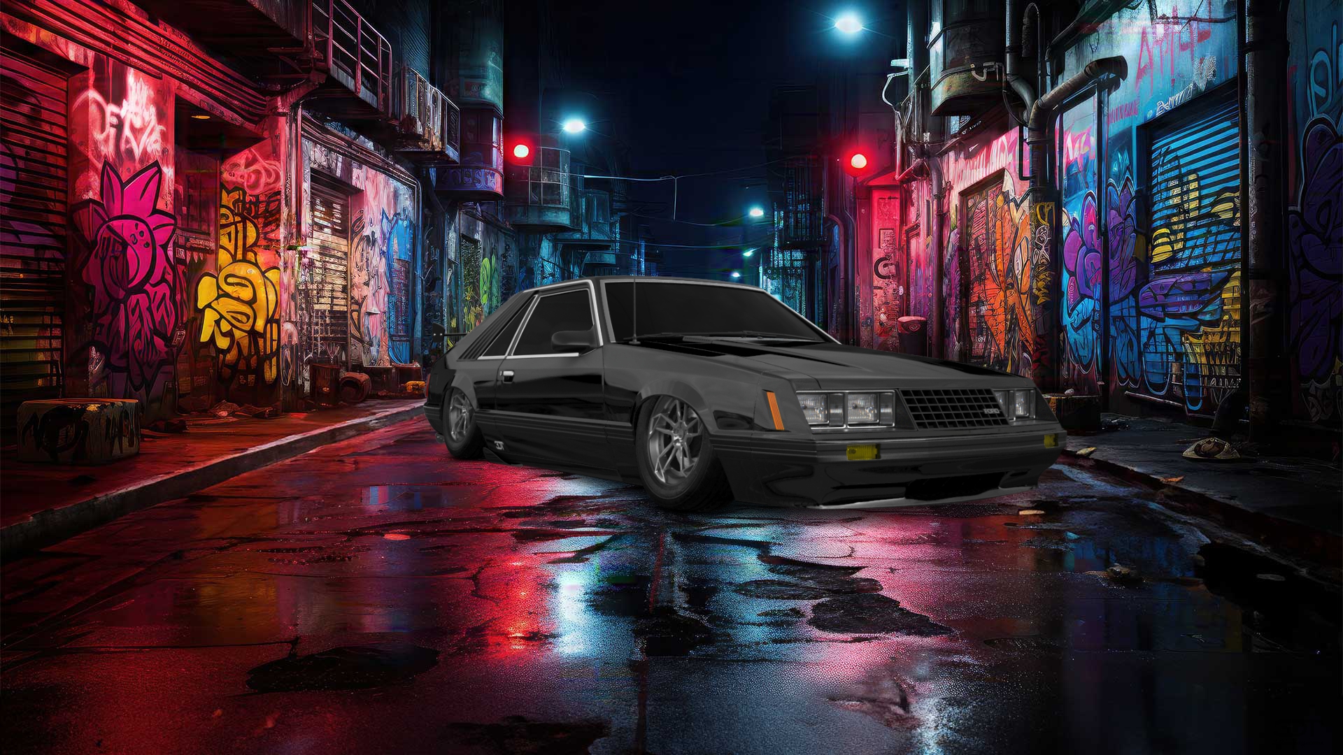 Ford Mustang Hatchback 1980 tuning