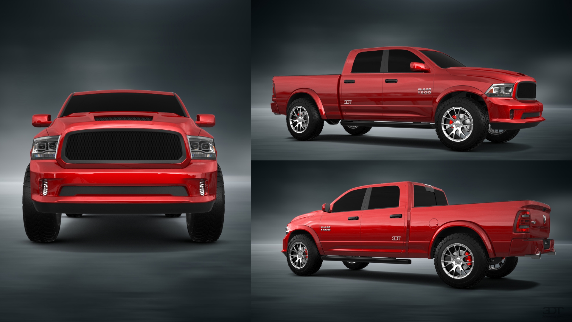 Dodge Ram 1500 6.4 ft box 4 Door pickup truck 2013