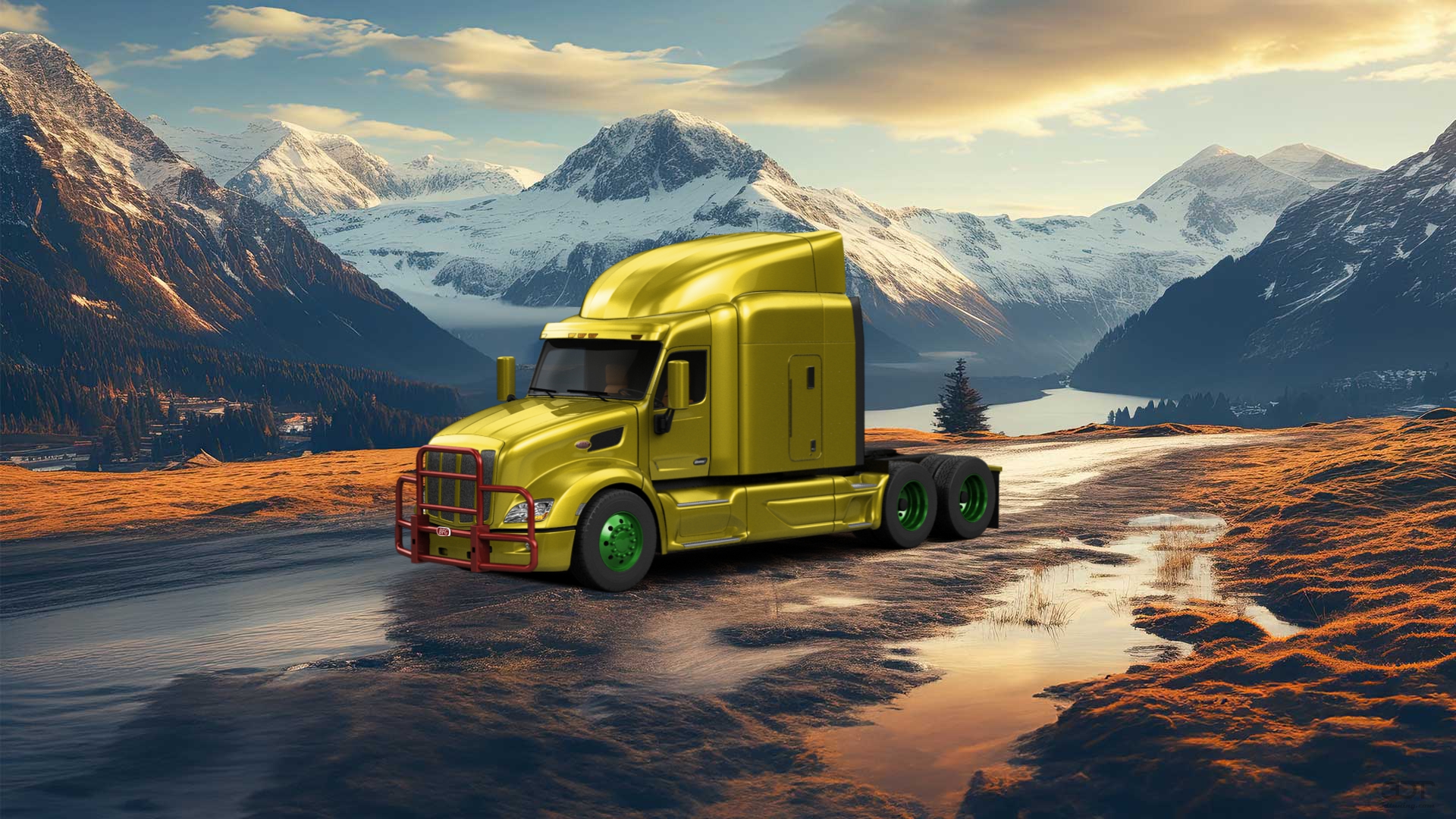 Peterbilt 579 72'' Sleeper Truck 2012
