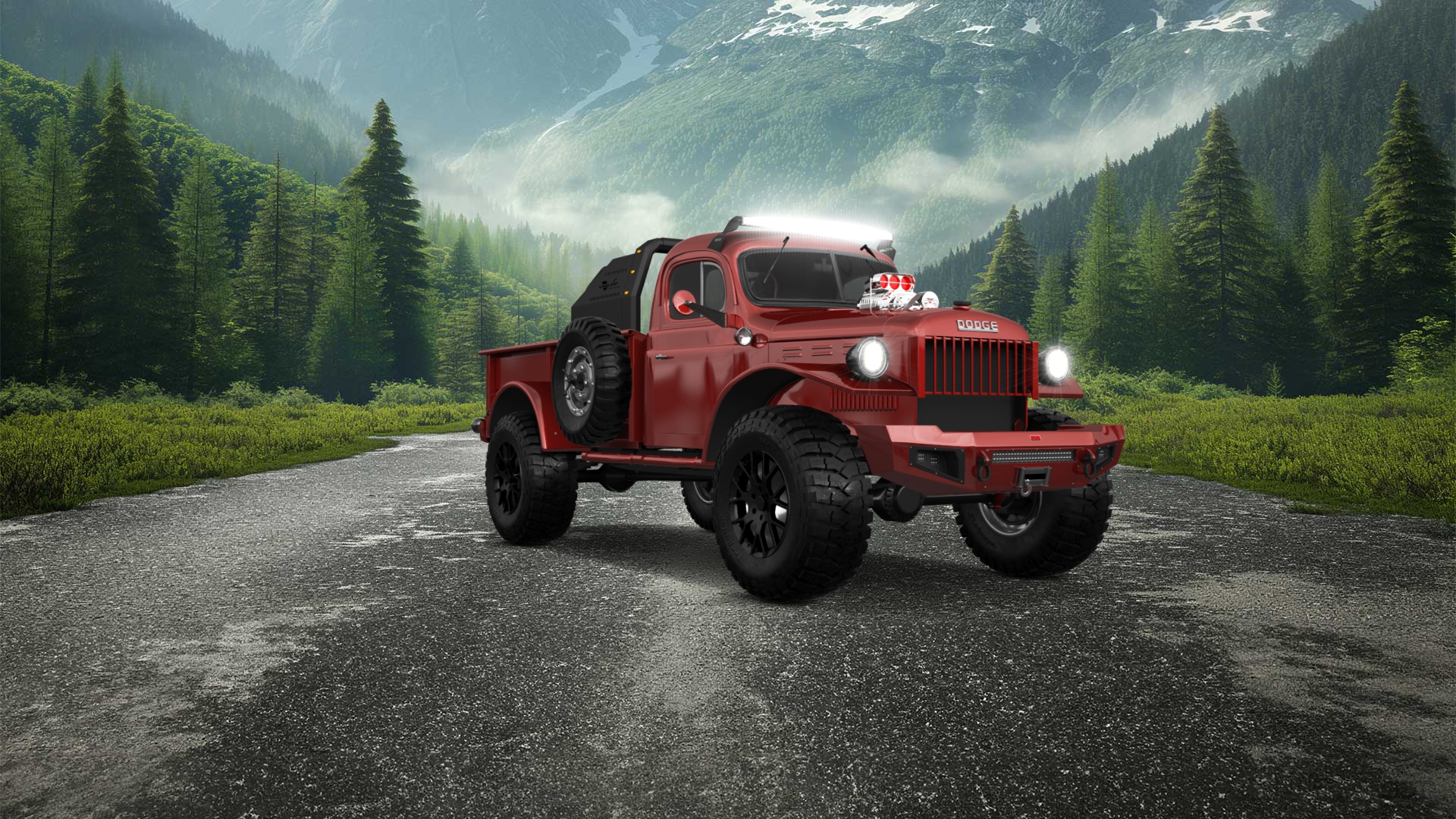 Dodge Power Wagon 2 Door pickup truck 1947 Images