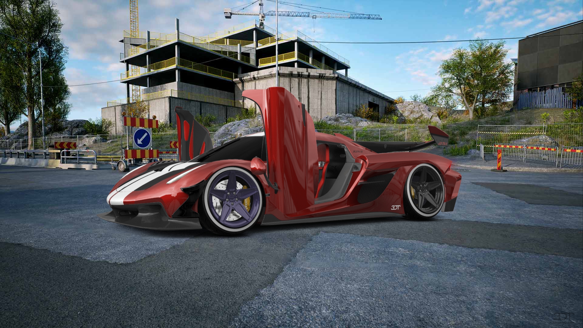 Koenigsegg Jesko 2 door targa top 2020