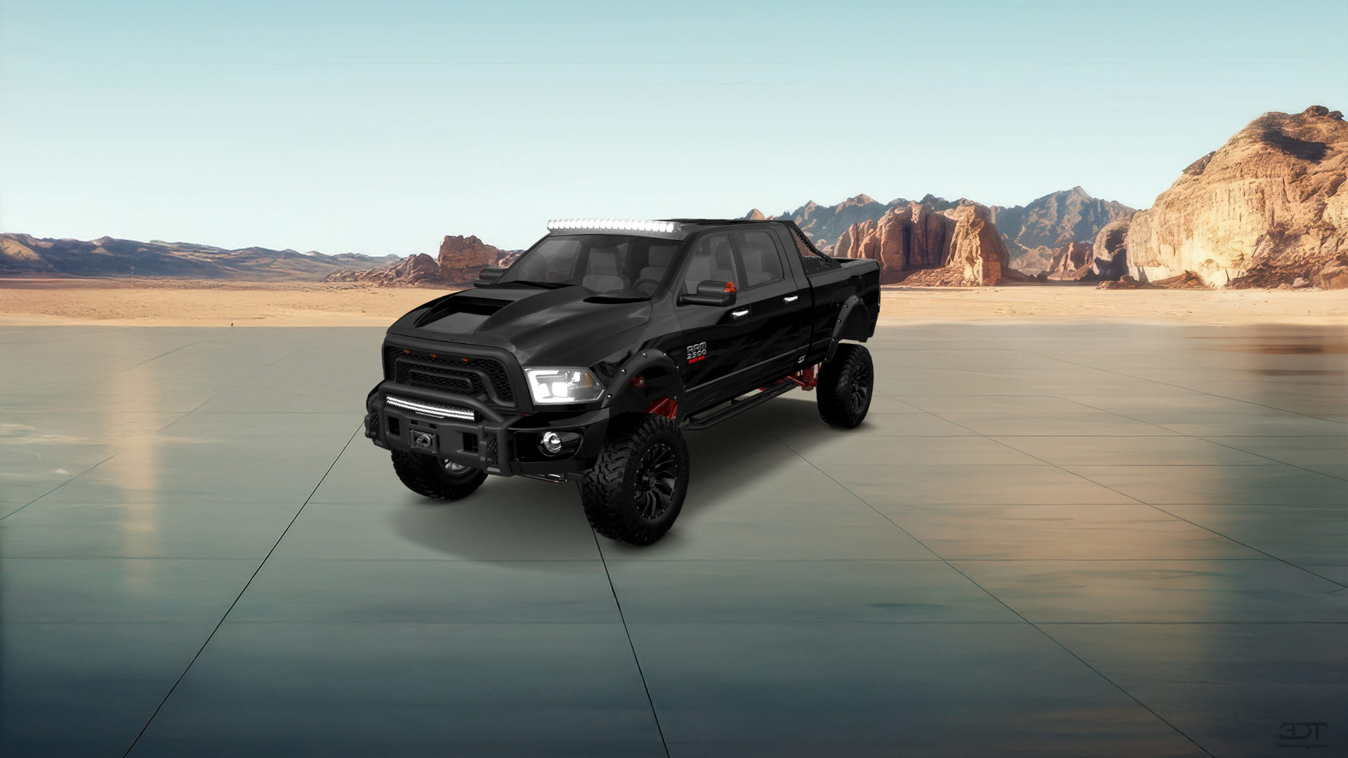 Dodge Ram 2500 Mega Cab 6.4 ft box 4 Door pickup truck 2010 tuning
