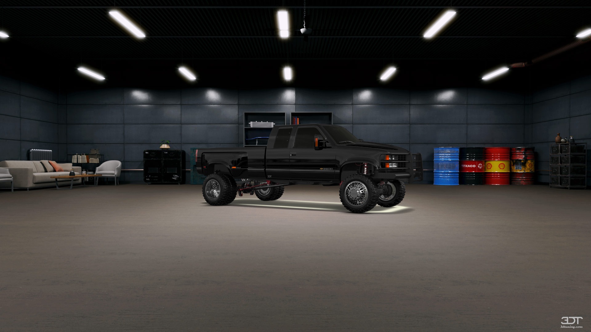 Chevrolet K3500 Extended Cab Pickup Truck 1988 tuning