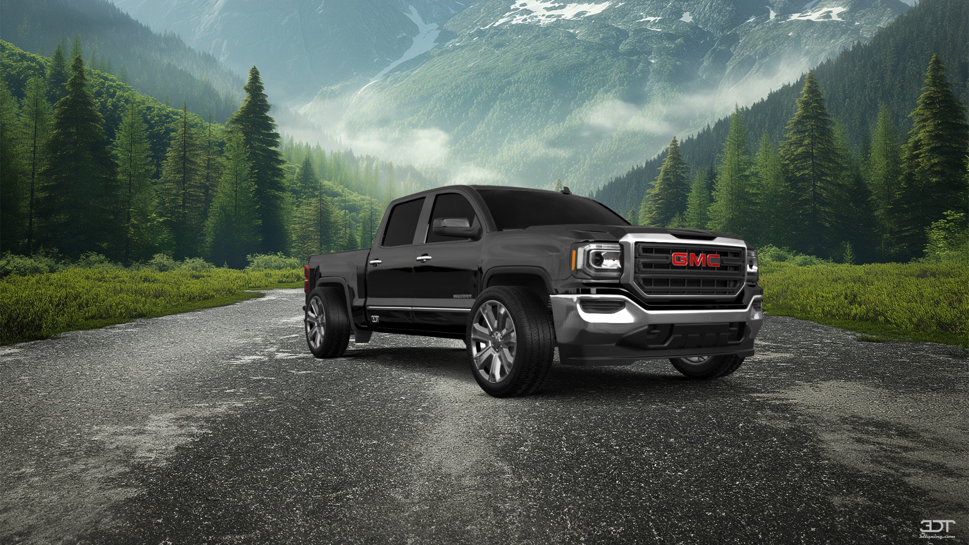 GMC Sierra 1500 Crew Cab 4 Door pickup truck 2016 tuning