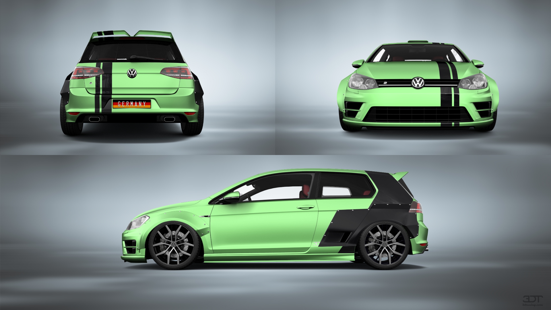 Volkswagen Golf 7 3 Door Hatchback 2013 tuning