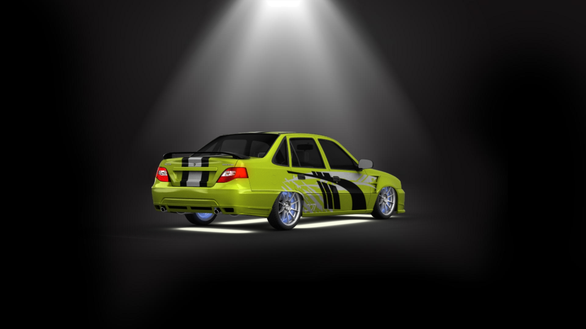 Daewoo Nexia Sedan 2012 tuning