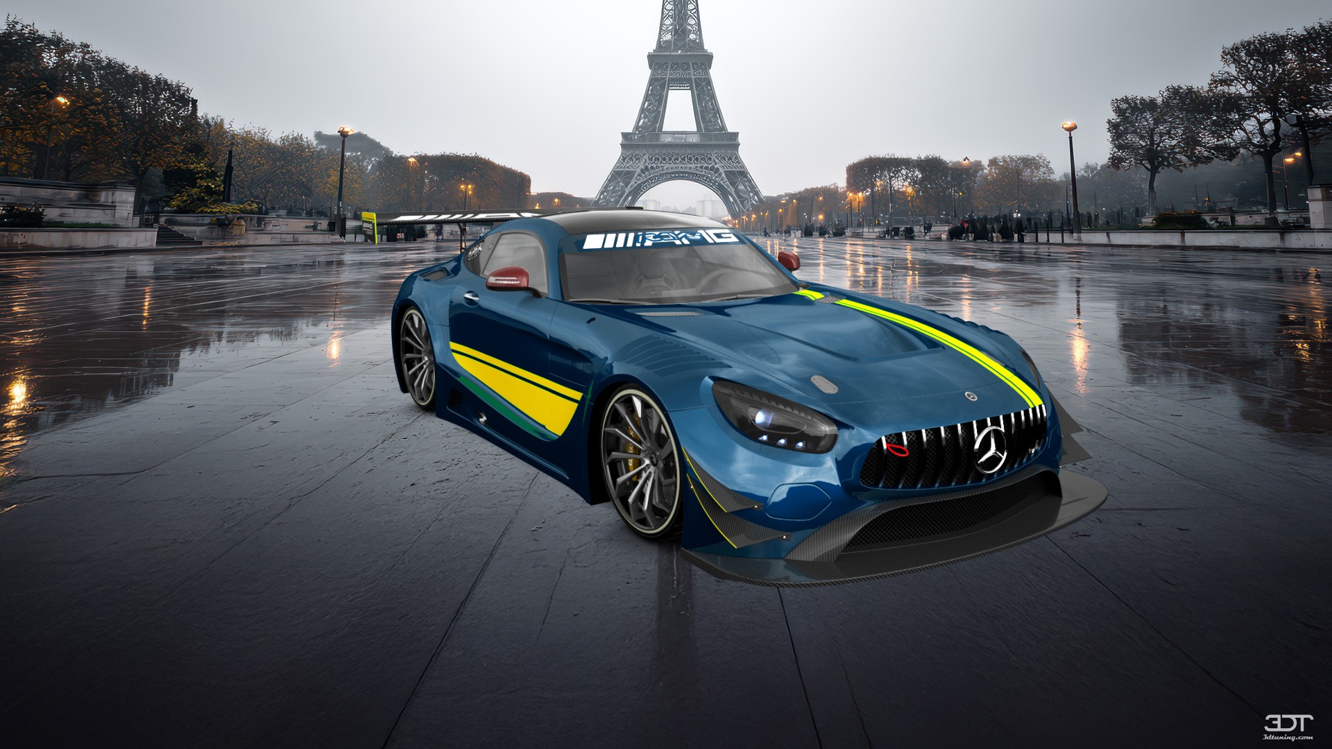 Mercedes AMG GT 2 door fastback coupe 2015 tuning