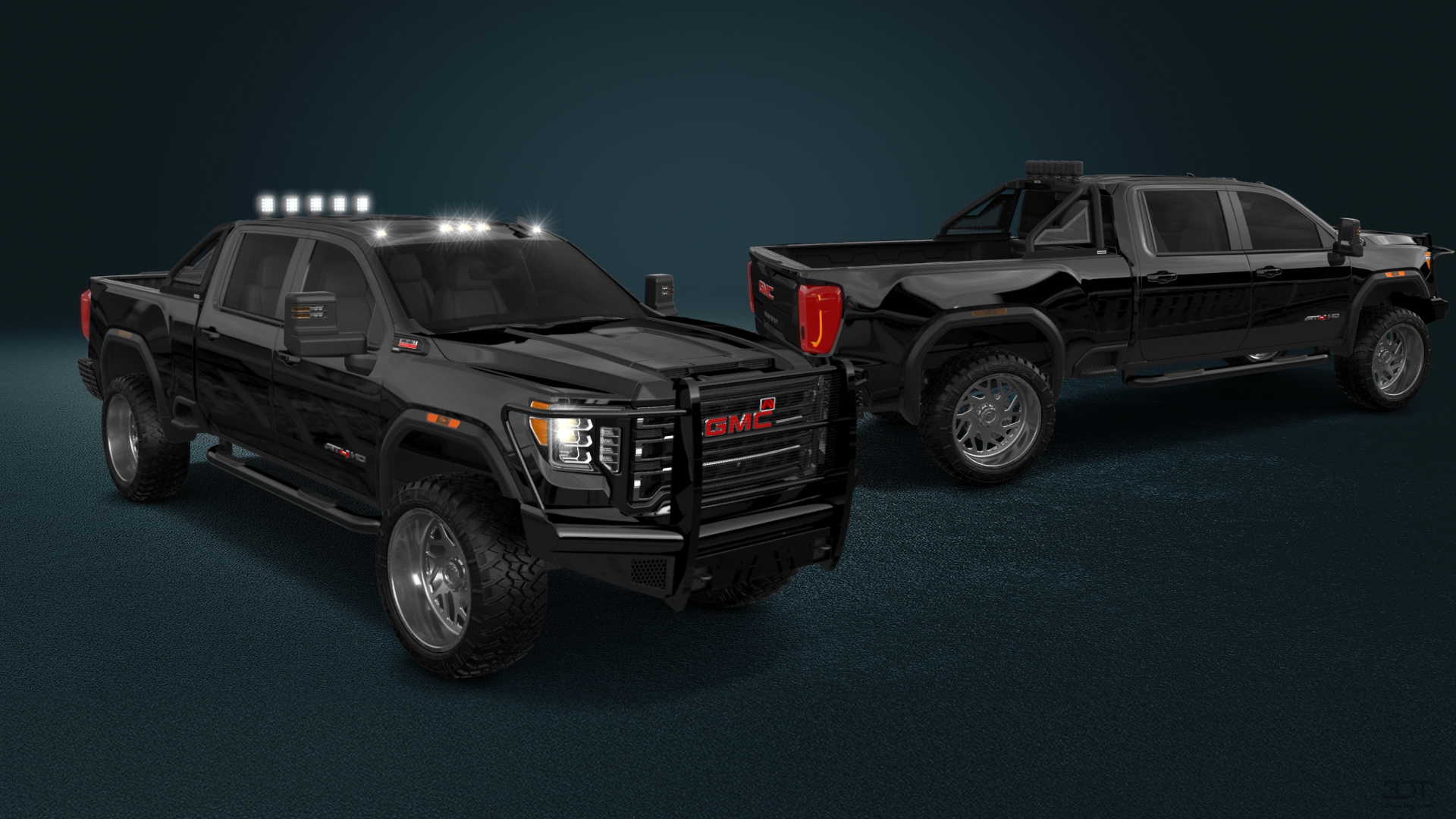 GMC Sierra 2500 HD 4 Door pickup truck 2020 tuning