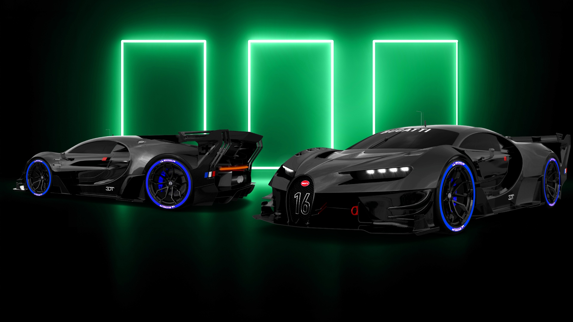 Bugatti Vision GT Supercar 2015 tuning
