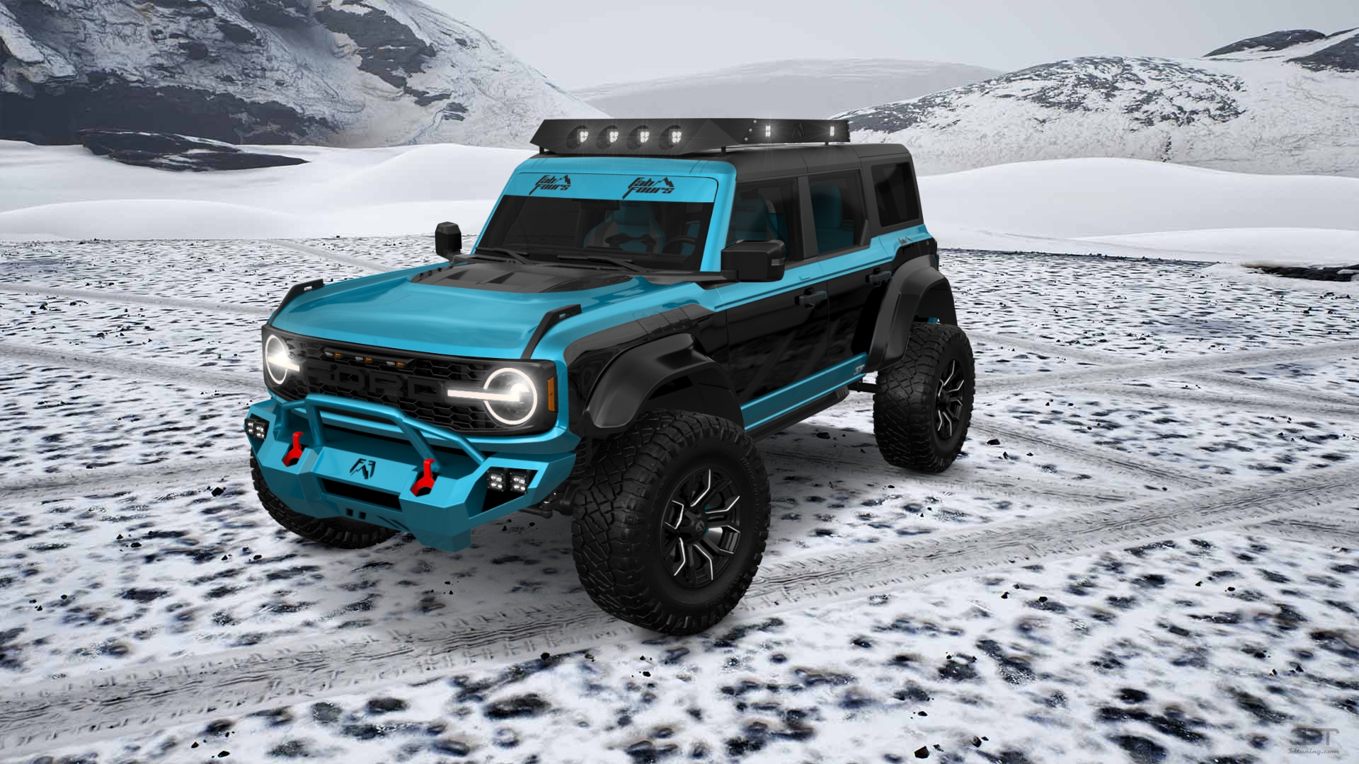 Ford Bronco Raptor 4 Door pickup truck 2022 Images