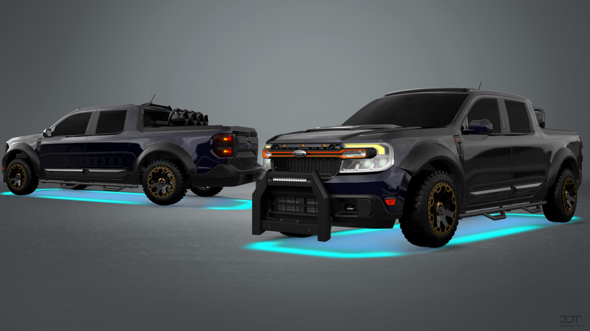 Ford Maverick 4 Door pickup truck 2022 tuning