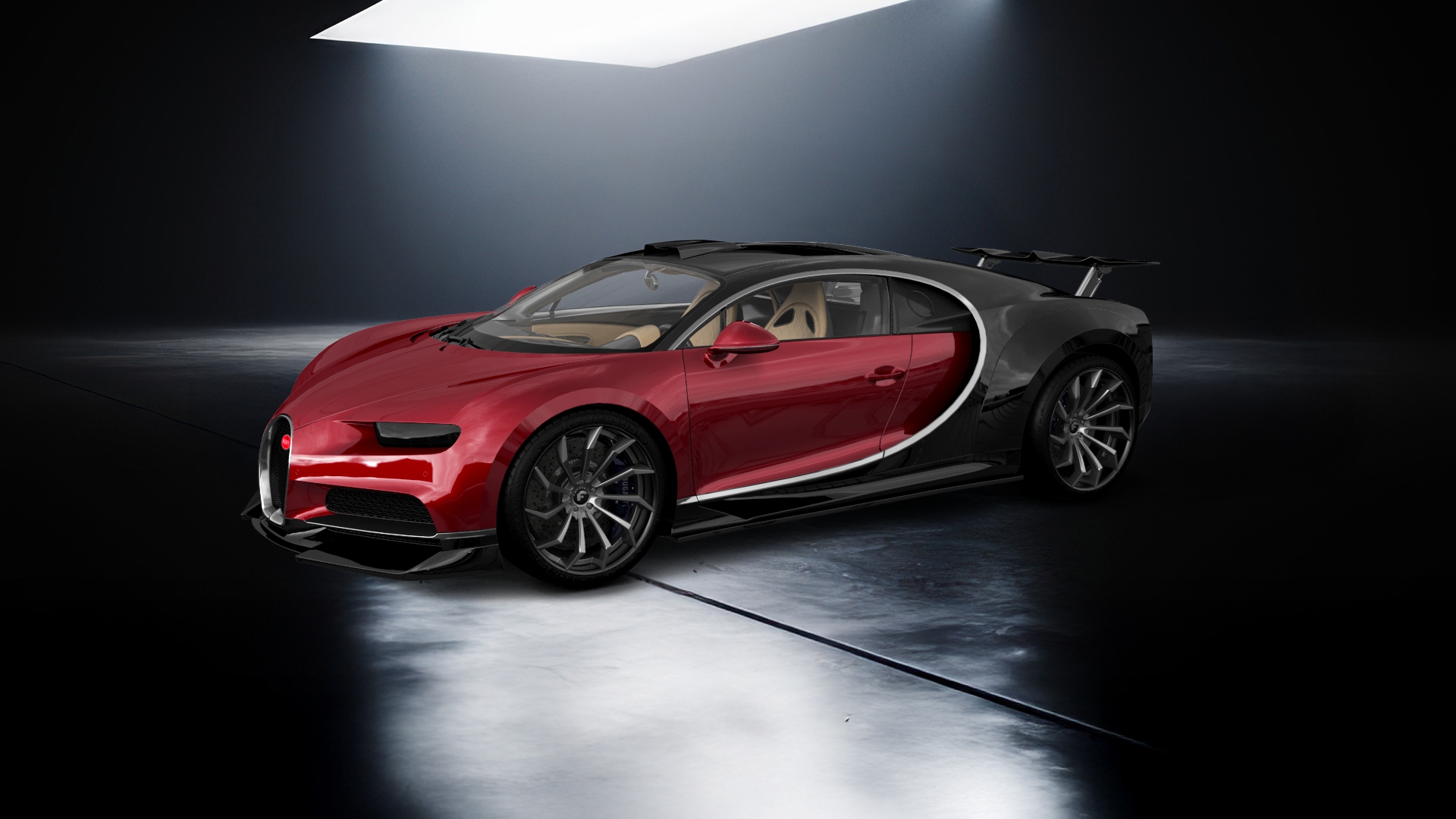 Bugatti Chiron 2 Door Coupe 2016 tuning