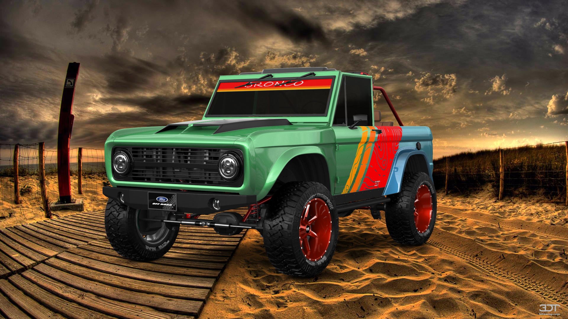 Ford Bronco 3 Door SUV 1965
