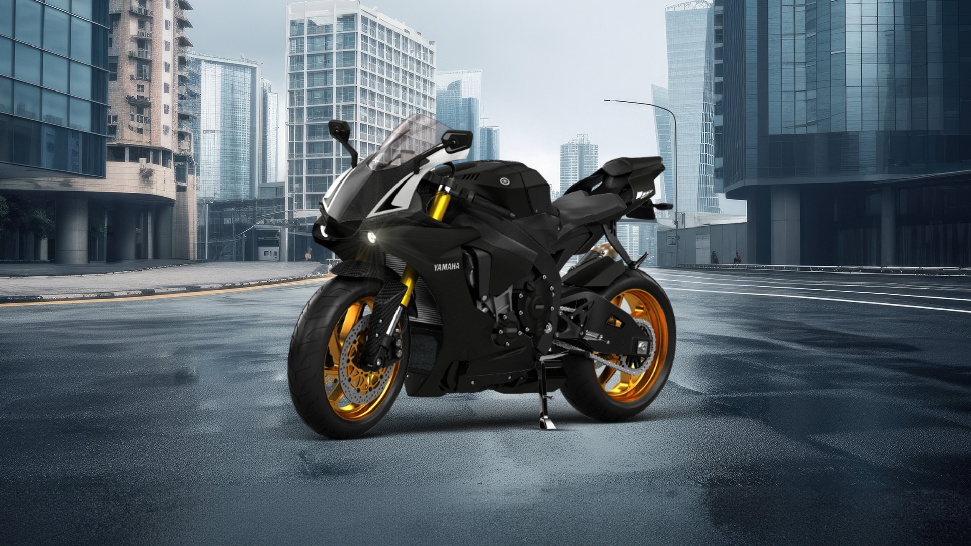Yamaha YZF R1 Sport Bike 2015 tuning