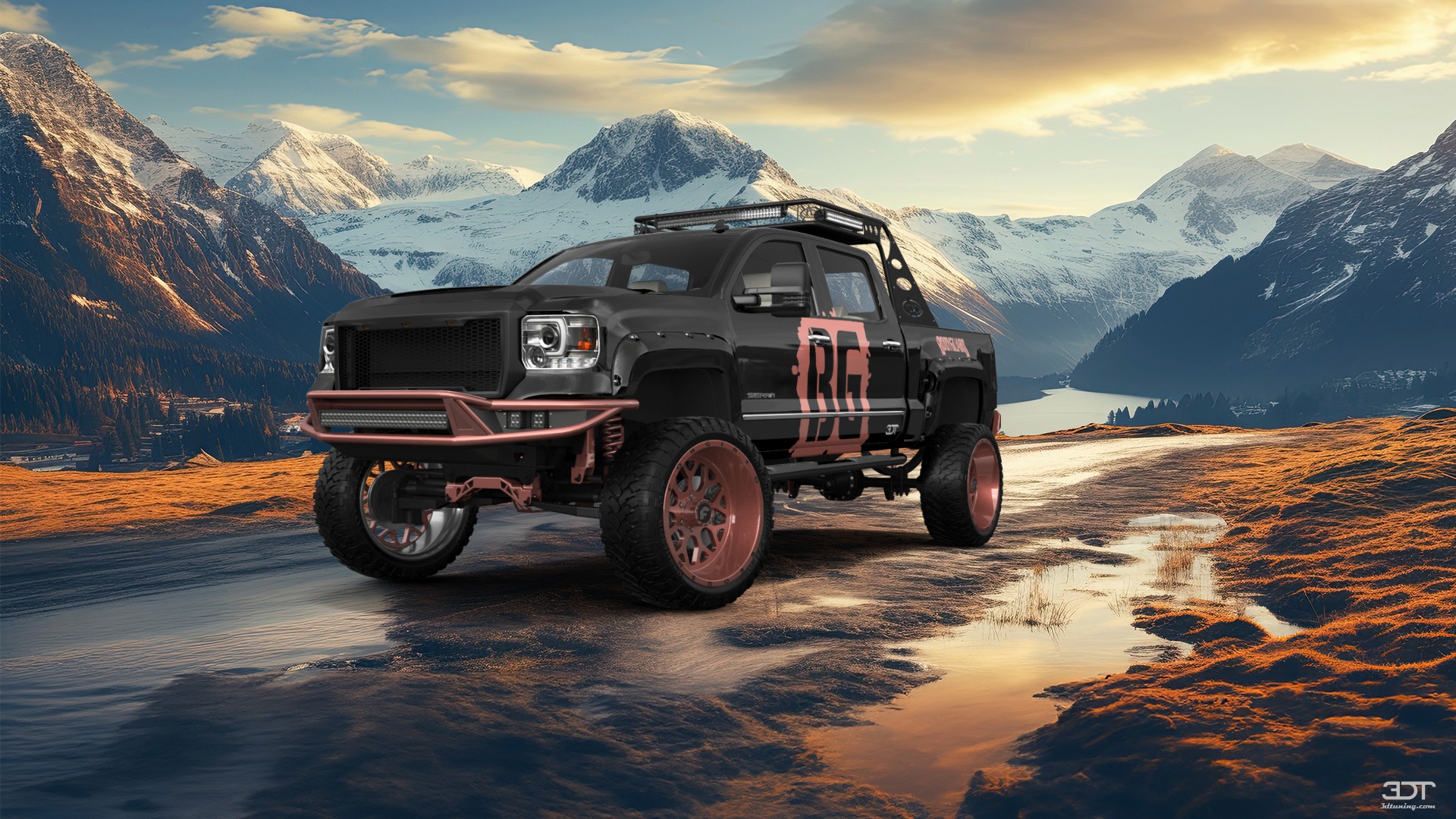 GMC Sierra 4 Door pickup truck 2014 tuning